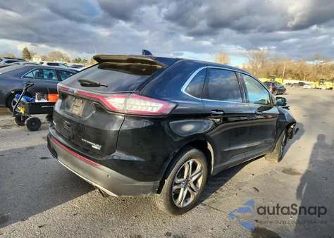 2016 Ford Edge Titanium from USA, damaged, VIN 2FMPK4K91GBB05128